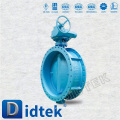 DIDTEK Trade Assurance flanged casting triple eccentric butterfly valve